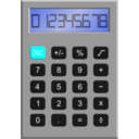 download Old Calculator clipart image with 180 hue color