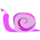 download Snail clipart image with 270 hue color