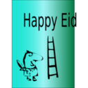 download Happy Eid clipart image with 135 hue color