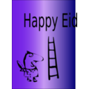 download Happy Eid clipart image with 225 hue color