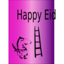 download Happy Eid clipart image with 270 hue color
