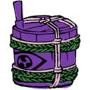 download Barrel clipart image with 270 hue color