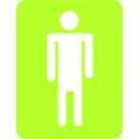 download Men Bathroom clipart image with 225 hue color