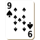 White Deck 9 Of Spades