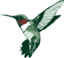 Ruby Throated Hummingbird