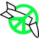 download Peace No War clipart image with 135 hue color