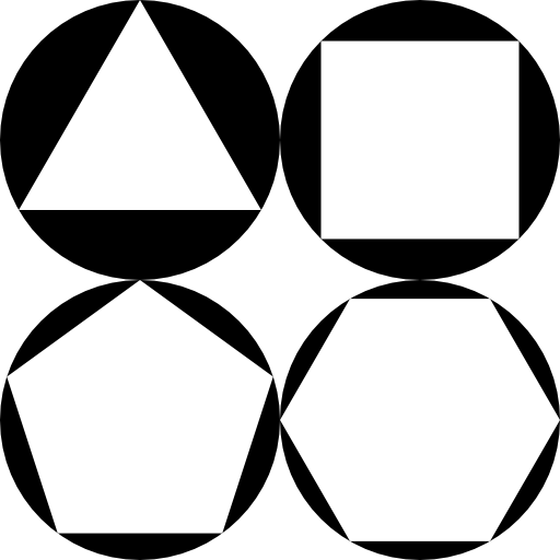 Polygons Inside Circles