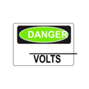download Danger Blank Volts Alt 2 clipart image with 90 hue color