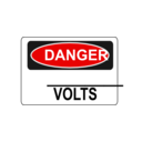 Danger Blank Volts Alt 2