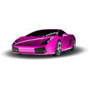 download Red Lamborghini clipart image with 315 hue color