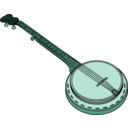 download Banjo 1 clipart image with 135 hue color