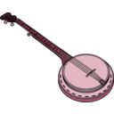 download Banjo 1 clipart image with 315 hue color