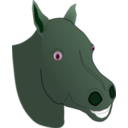 download Horse clipart image with 135 hue color