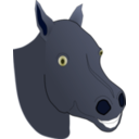 download Horse clipart image with 225 hue color