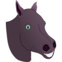 download Horse clipart image with 315 hue color