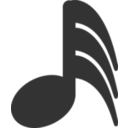 download Ftmusic 32ndnote clipart image with 180 hue color