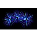 download Fireworks clipart image with 135 hue color