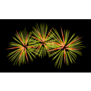 download Fireworks clipart image with 315 hue color