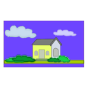download Villa clipart image with 45 hue color