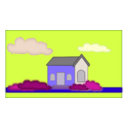 download Villa clipart image with 225 hue color