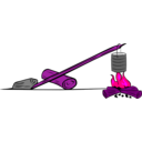 download Campfires And Cooking Cranes clipart image with 270 hue color