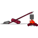 download Campfires And Cooking Cranes clipart image with 315 hue color