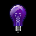 download Green Lightbulb clipart image with 180 hue color