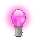 download Light Bulb 2 clipart image with 270 hue color