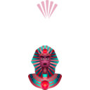 download Sphinx clipart image with 315 hue color