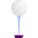 download Golf clipart image with 180 hue color