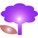 download Flower Icon clipart image with 270 hue color