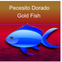 download Pez Dorado Gold Fish clipart image with 180 hue color