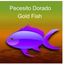 download Pez Dorado Gold Fish clipart image with 225 hue color