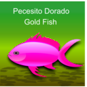 download Pez Dorado Gold Fish clipart image with 270 hue color