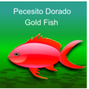 download Pez Dorado Gold Fish clipart image with 315 hue color