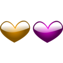 download Heart9 clipart image with 135 hue color