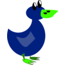 download A Duck clipart image with 45 hue color