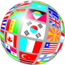 Globe Of Flags