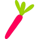 download Carrot clipart image with 315 hue color