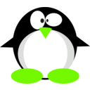 download Tux clipart image with 45 hue color