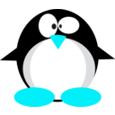 download Tux clipart image with 135 hue color