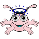 download Good Bacteria clipart image with 180 hue color