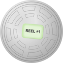 download Motion Picture Film Reel Canister clipart image with 45 hue color