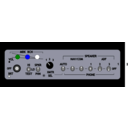 download Audio Panel clipart image with 180 hue color