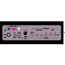 download Audio Panel clipart image with 270 hue color