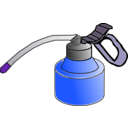 download Oil Can clipart image with 225 hue color