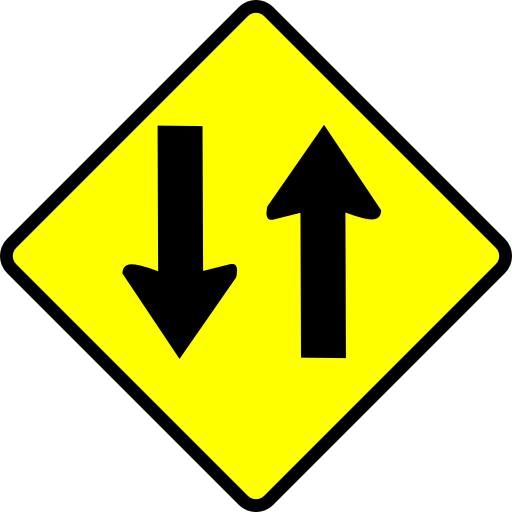 Caution Two Way