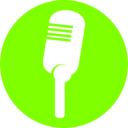 download Icon Microphone clipart image with 90 hue color