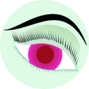 download Eye clipart image with 135 hue color