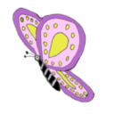 Pink Purple Butterfly